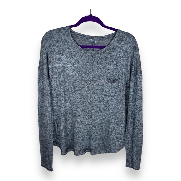 MEDIUM VINCE GREY LONG SLEEVE SHIRT STRETCH PULLOVER CASUAL - Picture 1 of 9